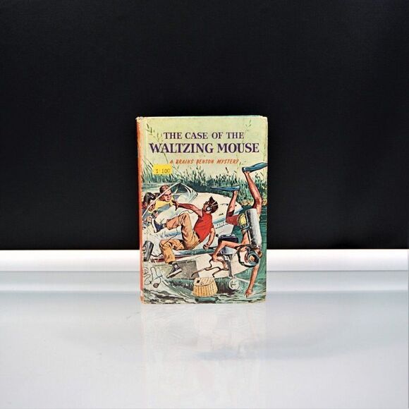 Case of the Waltzing Mouse A Brains Benton Mystery 1961 George Wyatt Hard Cover - Picture 11 of 11